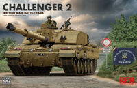 Challenger 2 British Main Battle Tank with workable track links