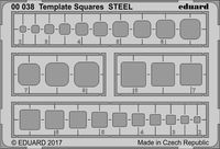 Template Squares STEEL - Image 1