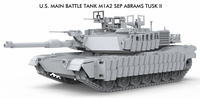 US M1A2 SEP Abrams TUSK II