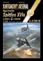 Supermarine Spitfire XVIe - English Fighter (2 Complete Models)