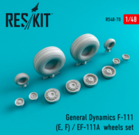 General Dynamics F-111 (E, F) / EF-111A  wheels set