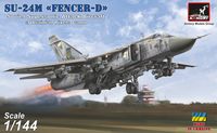 Su-24M "Fencer-D" Soviet Supersonic Attack Aircraft - Ukrainian Pixel Camo