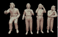Soviet WWII Tank Crew for T-34 (4 figures)