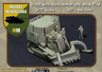 D-9R with Bars Armor and Mine Plow