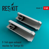 F-14A Tomcat open exhaust nozzles for Tamiya Kit