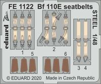 Bf 110E seatbelts STEEL DRAGON