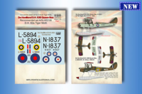 DH 82b Queen Bee Part 1 The kit contains resin 3D and photo-etched parts, decal - Image 1