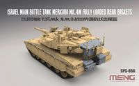 Israel Main Battle Tank Merkava Mk.4M Fully Loaded Rear Baskets