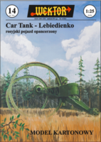 Car Tank -Lebiedienko rosyjski pojazd opancerzony