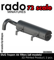StuG Tropen Air Filters (All Models) (2 pcs) - Image 1