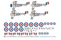 British Nieuport 17 and 23 Aces of 60 Sqn RFC - Image 1